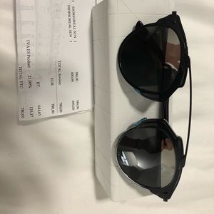 AUTH DIOR SO REAL SUNGLASSES BLACK